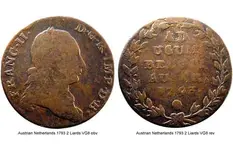 Austrian Netherlands 1793 2 Liards VG8.webp