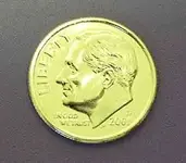 LITE Dime Obverse 2001D Closeup.webp