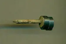 Galvanized Roofing Nail Sticks to Magnet.webp