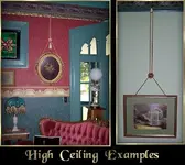 picture hanging with slide rosette.webp