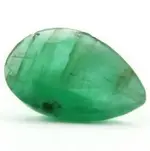0.70 CWT, Clean AA Grade, Pear Cut Zambian Emerald.webp