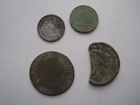 KG III, 1853 dime, Braided Hair, 1863 Token 042.webp