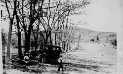 June, George, Bob, Nadine Jurgens after the fire.webp
