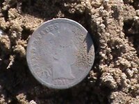 front of 1911 Barber dime. found 2-6-2011.JPG