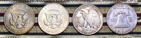LITE Four Silver Halves Reverse Closeup 27 December 2010.webp