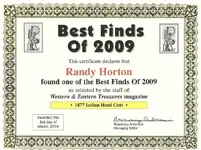Best Finds 2009 Certificate.webp
