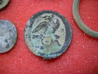 2-13-11 War of 1812 artillery button.webp