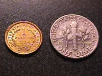 1854 $1 and 1946 Dime Reverse.webp
