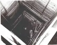 Papa & Floyd Sells in Dig Site - Treasure Site 1954 small.webp
