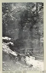 Jackson,OH. A Woman at the Wishing Well.webp