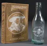Buffalo Bill - Pawnee Bill - Vin Fiz Soda Bottle.webp