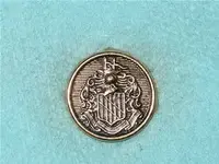 button fashion crest shield pattern.webp