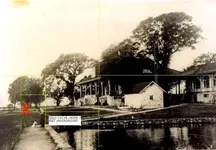 Baldwin Lodge, on the Mouth of the Pearl River at the L&N track, Hancock County.webp