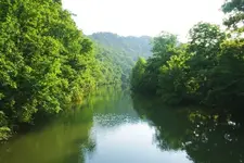 Upstream Brimstone Creek from Bridge.webp
