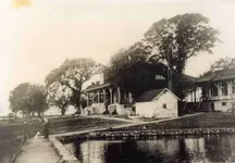 Baldwin Lodge, on the Mouth of the Pearl River at the L&N track, Hancock County.webp