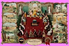 Patrons of Husbandry Card Showing Shoulder Sashes (509x342).webp