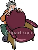 0060-0808-1916-0459_Frightened_Man_Hiding_Behind_a_Chair_clipart_image.webp