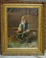Corn Shucker Painting circa late 1800s (439x550).webp