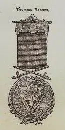Knights of Pythias - Division Badge From 1886 Book.webp