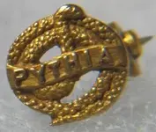 Knights of  Pythias Pythia Pin with Snake Design.webp