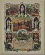 Knights of Pythias Poster With Crossed Swords to Left of C .webp