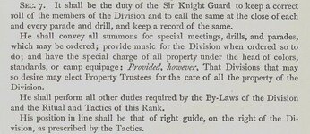Knights of Pythias 1886 book regarding  DIVISIONAL GUARDS (700x304).jpg
