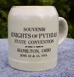 Knights of pythias 1911 Souvenir Mug.webp