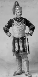 Knights of Pythias Master At Arms Early Cabinet Card.webp