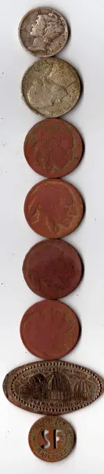 Four buffalo nickels318.webp
