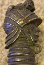 Knights of Pythias Sword Handle Close up.webp