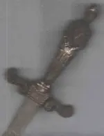 Knights of Pythias Letter Opener - Colse Up - With FCB.webp