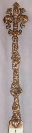 Letter Opener Fleur-de-Lis Close Up.webp