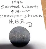 1846 Seated Liberty Quarter counter Stamped (14).webp