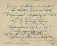 Louisiana State National Guard 1893 Invitation 3rd Battalion.webp