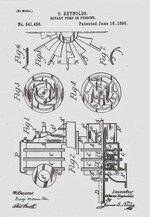 Patent June 18, 1895 - 541,455 - Rotary Pump or Turbine (277x400).jpg