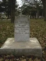 Ben Thompson Gravestone Oakwood Cemetary Austin Texas.webp
