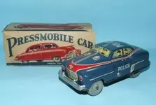 Police Car Tin - Alps - Japan - 1940s -  with box.webp