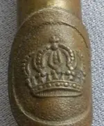 Trench Art - Shell Casing with German Crown.webp
