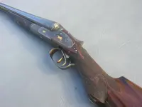 LeFever 12 GA ~ Hammerless with Damascus Barrels.webp