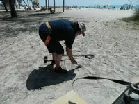 Bill metal detecting a beach2.webp