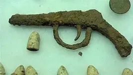 What Is It Pistol Rusted Civil War Era.webp