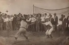 Baseball Game - Woman Batter - Date and Location Unknown.webp