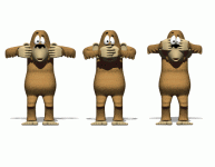 no see,no hear,no speak.gif