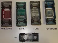 TOOTSIETOY_FIVE_CARS_LARK_FORD_PLYMOUTH_VOLKSWAGEN_WHEELS.webp