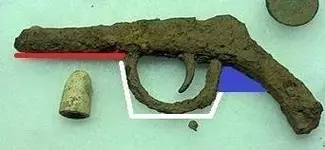 What Is It Pistol Rusted Civil War Era - Paint.webp