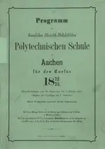 Aachen, Germany University Program 1872-73.webp