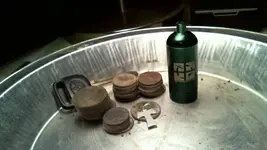 Geo Cache small cylinder