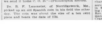 treasure, me, norridgewock, ny tribune 6-28-1900.webp