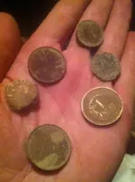 10franc 20franc 1Mark Bleiplombe Sondermünze.webp