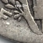 1916-D Magnification of Mintmark.webp 1916-D Magnification of Mintmark.webp